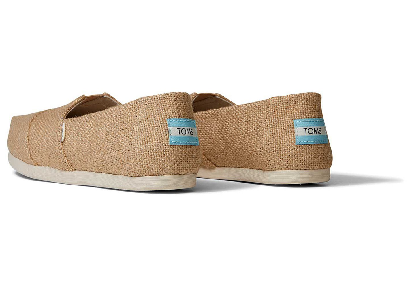 Toms Alpargata Burlap Espadrille Beige - Womens - 04635-XMJU